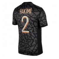 Paris Saint-Germain Achraf Hakimi #2 3rd trikot 2023-24 Kurzarm